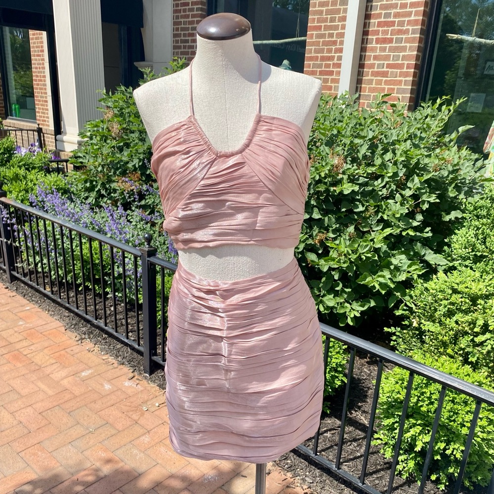 Lulus Baby Pink Going Out Set - New Without Tags 👛👡